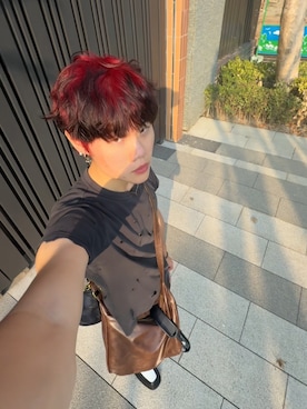 C.tsukasa(司）さん（骨格ストレート・メンズ・175cm・10代）の秋コーディネート