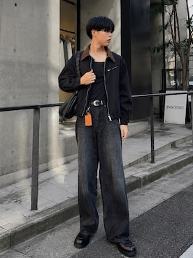 「KLEMAN（クレマン）のアイテム」を使った、Ousukeさん（メンズ・177cm）の秋コーディネート
