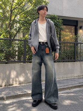 「RAGEBLUE（レイジブルー）のアイテム」を使った、Ousukeさん（メンズ・177cm）の秋コーディネート