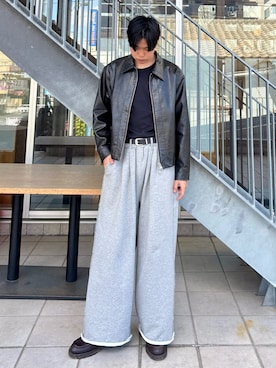 SINSS/シームラインジップブルゾン SINSS（シンス）の「Seam line zip blouson / シームラインジップ