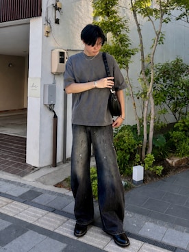 桜介さん（メンズ・177cm）の夏コーディネート