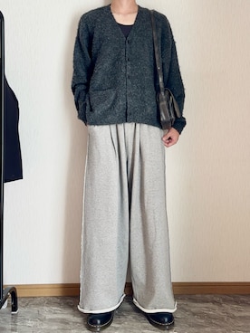 「アイテム（ローファー）」を使った、桜さん（メンズ・177cm・10代）の秋コーディネート