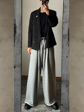 桜さん（メンズ・177cm）の冬コーディネート