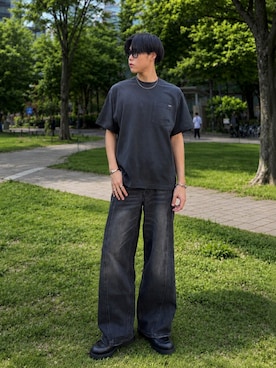 「KLEMAN（クレマン）のアイテム（ドレスシューズ）」を使った、Ousukeさん（メンズ・177cm）の秋コーディネート