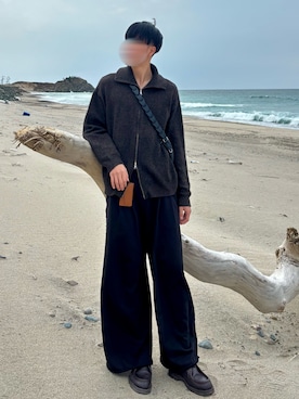 「KLEMAN（クレマン）のアイテム」を使った、桜介さん（メンズ・177cm）の春コーディネート