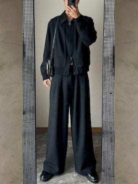 桜さん（骨格ナチュラル・メンズ・177cm）の冬コーディネート