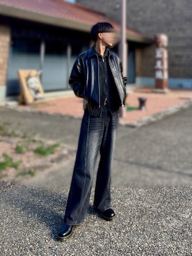 桜さん（メンズ・177cm）の冬コーディネート