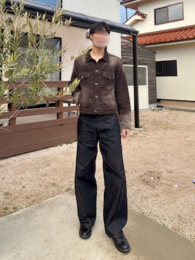 「高校生」｜桜介さん（メンズ・177cm）の春コーディネート