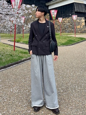 桜介さん(メンズ・177cm)の春コーディネート