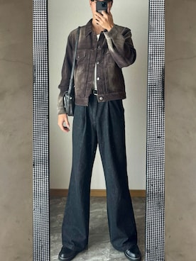 桜 おうすけさん（メンズ・177cm）の春コーディネート