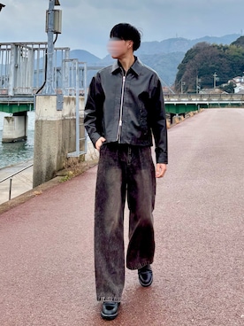 桜 おうすけさん（メンズ・177cm）の冬コーディネート