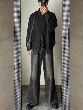 「SINSS（シンス）のアイテム（バッグ）」を使った、桜 おうすけさん（メンズ・177cm）の春コーディネート