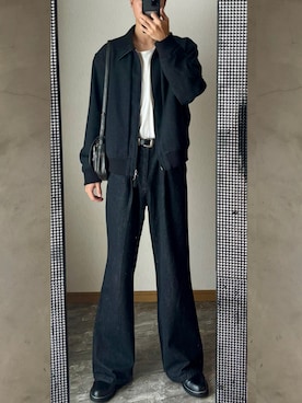 桜さん（骨格ナチュラル・メンズ・177cm）の冬コーディネート