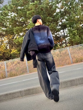 「高校生」｜桜介さん（メンズ・177cm）の春コーディネート