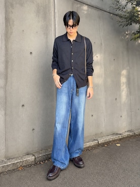 「SBG（エスビー）のアイテム」を使った、Ousukeさん（メンズ・177cm）の秋コーディネート