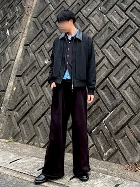 「高校生」｜桜介さん（メンズ・177cm）の春コーディネート