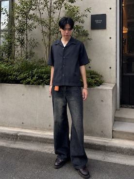 「SBG（エスビー）のアイテム」を使った、Ousukeさん（メンズ・177cm）の秋コーディネート