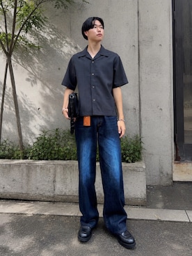 桜介さん(メンズ・177cm)の夏コーディネート