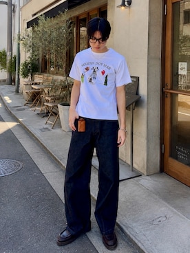 「KLEMAN（クレマン）のアイテム（ドレスシューズ）」を使った、Ousukeさん（メンズ・177cm）の秋コーディネート