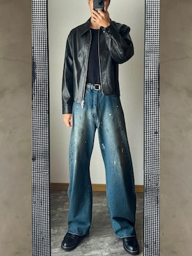 桜 おうすけさん（メンズ・177cm）の春コーディネート