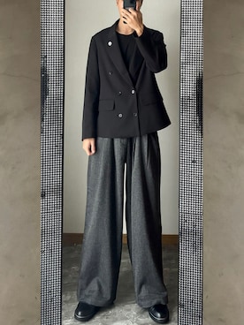 桜 おうすけさん（メンズ・177cm）の春コーディネート