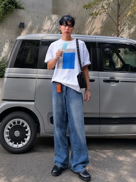 「KLEMAN（クレマン）のアイテム（ドレスシューズ）」を使った、Ousukeさん（メンズ・177cm）の秋コーディネート