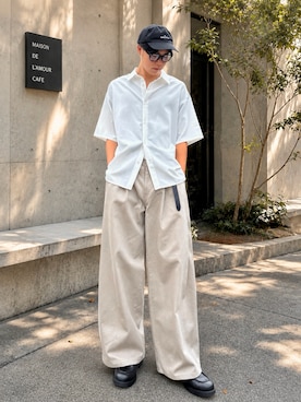 「KLEMAN（クレマン）のアイテム（ドレスシューズ）」を使った、Ousukeさん（メンズ・177cm）の秋コーディネート