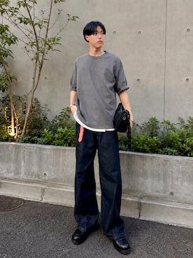 「KLEMAN（クレマン）のアイテム（ドレスシューズ）」を使った、Ousukeさん（メンズ・177cm）の秋コーディネート