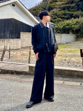 「高校生」｜桜介さん（メンズ・177cm）の春コーディネート