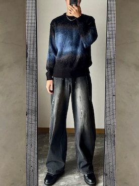 桜 おうすけさん（メンズ・177cm）の冬コーディネート