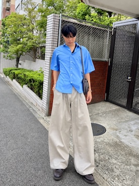 桜介さん(メンズ・177cm)の夏コーディネート