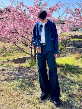 桜介さん（メンズ・177cm）の春コーディネート