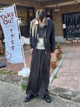 桜さん(メンズ・177cm)の冬コーディネート