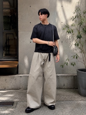 「KLEMAN（クレマン）のアイテム（ドレスシューズ）」を使った、Ousukeさん（メンズ・177cm）の秋コーディネート