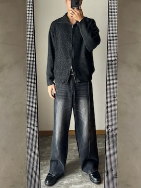 桜 おうすけさん（メンズ・177cm）の冬コーディネート