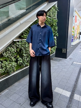 「KLEMAN（クレマン）のアイテム」を使った、桜介さん（メンズ・177cm）の夏コーディネート