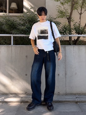「KLEMAN（クレマン）のアイテム」を使った、桜介さん（メンズ・177cm）の夏コーディネート