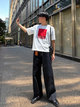 桜介さん（メンズ・177cm）の夏コーディネート