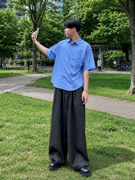 桜介さん（メンズ・177cm）の夏コーディネート