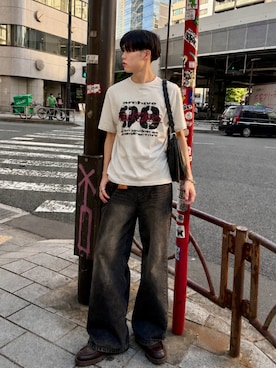 「KLEMAN（クレマン）のアイテム」を使った、桜介さん（メンズ・177cm）の夏コーディネート