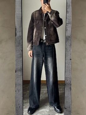 桜 おうすけさん（メンズ・177cm）の春コーディネート