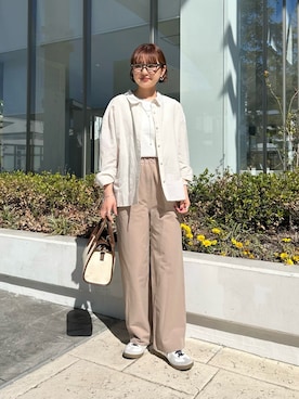 ririkaさん（レディース・157cm）の春コーディネート