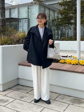 ririkaさん（レディース・157cm）の春コーディネート