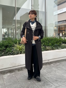 「MICO COULIER（ミコクリエ）のアイテム」を使った、ririkaさん（レディース・157cm）の秋コーディネート