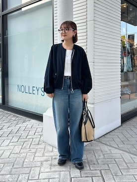 「MICO COULIER（ミコクリエ）のアイテム」を使った、ririkaさん（レディース・157cm）の春コーディネート