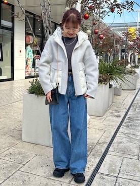 ririkaさん(レディース・157cm)の冬コーディネート