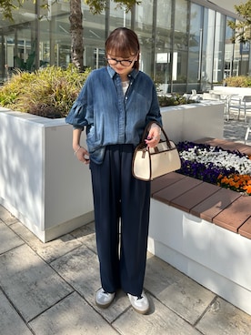 ririkaさん（レディース・157cm）の春コーディネート