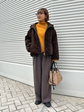 ririkaさん（レディース・157cm）の秋コーディネート