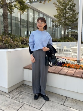 「MICO COULIER（ミコクリエ）のアイテム」を使った、ririkaさん（レディース・157cm）の春コーディネート