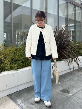 ririkaさん（レディース・157cm）の春コーディネート